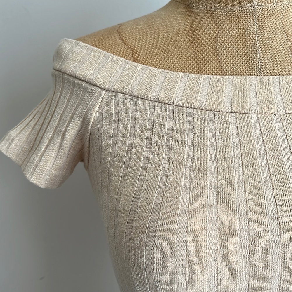 Showpo Ribbed Crop - Picture 3 of 5